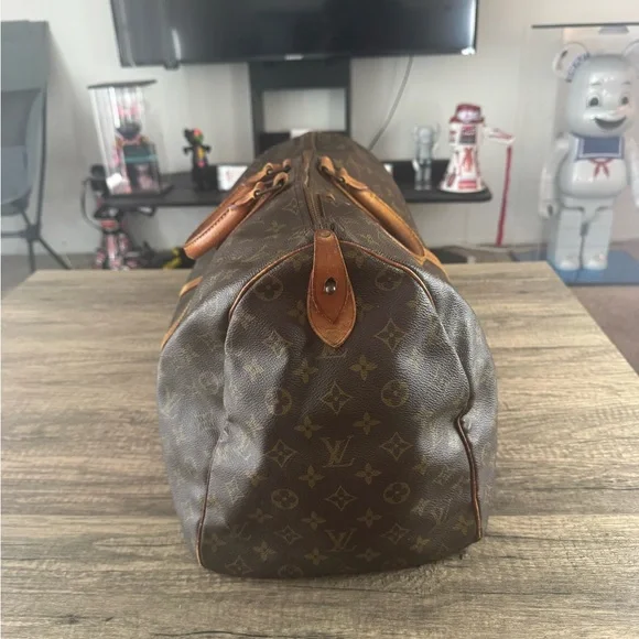 Louis Vuitton Brown Monogram Duffel Bag